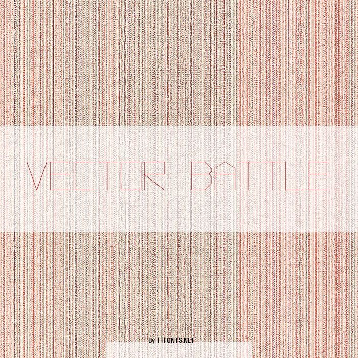 Vector Battle example